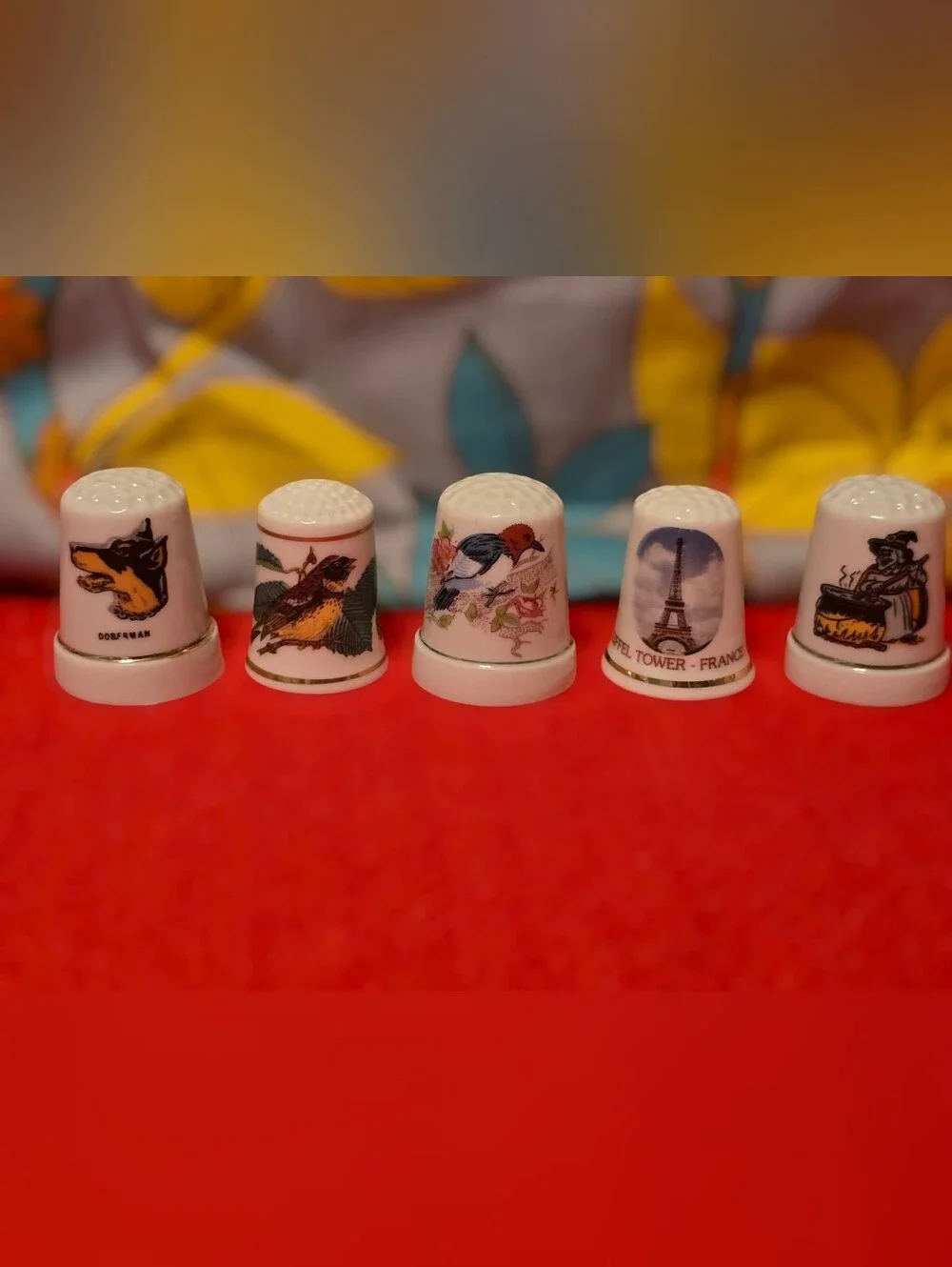 Vintage | Collectible Thimble Lot